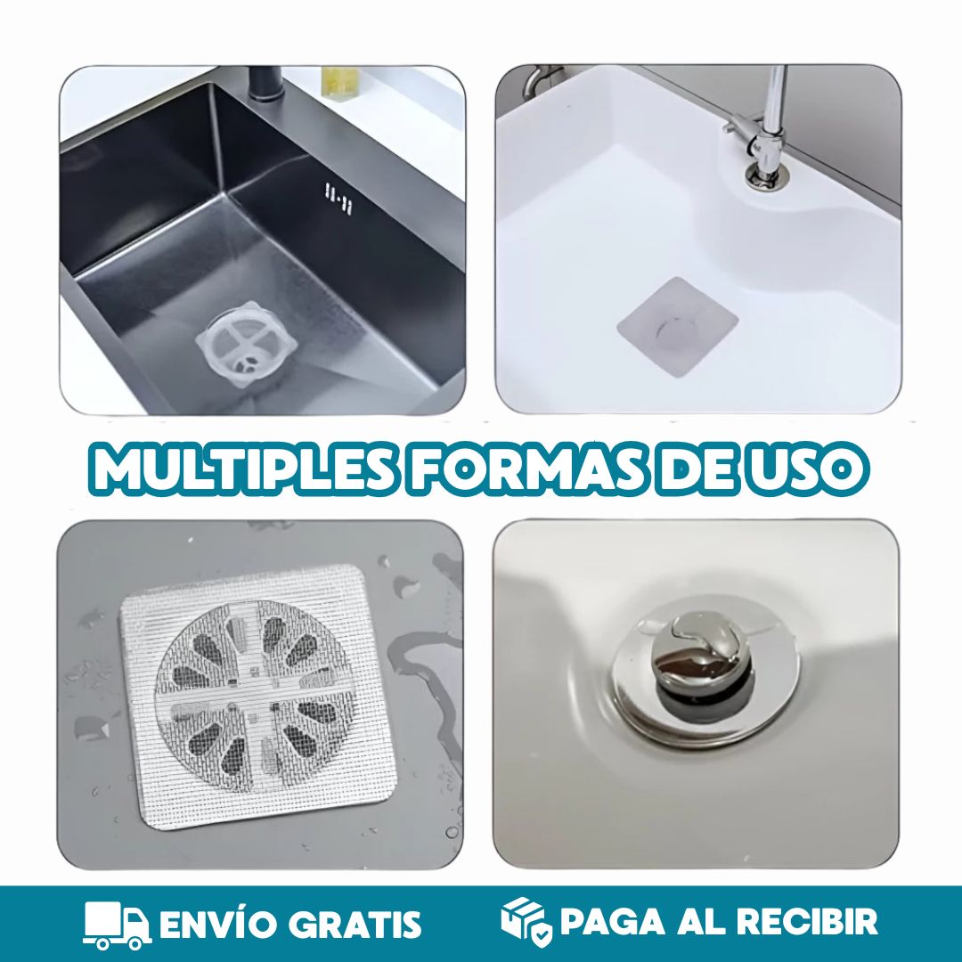 Set de Mallas Desechables para Drenaje💧