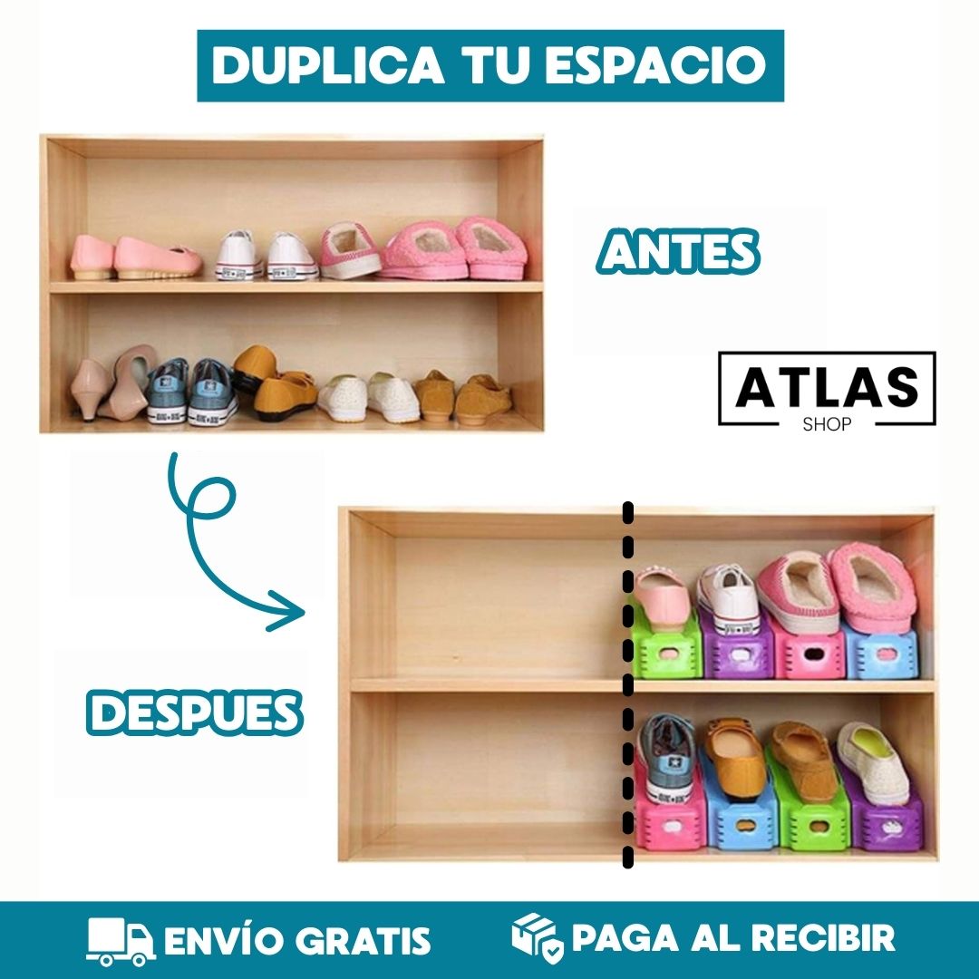 Organizador de zapatos Paga y lleva el doble 💖
