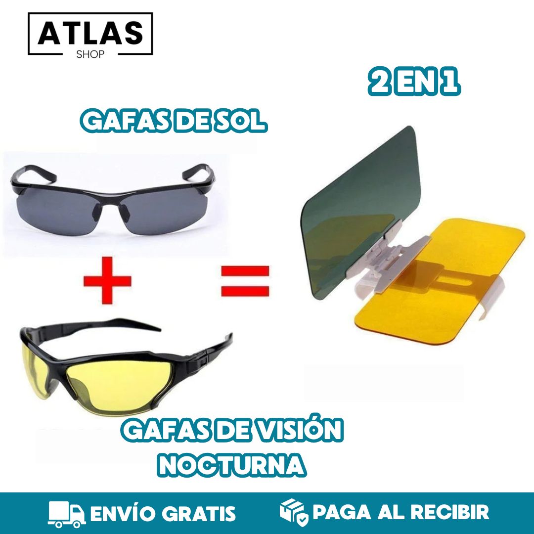 VisorHD® filtro doble para día y noche 🚗