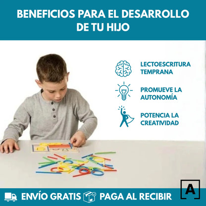 CreaFiguras® Juego Educativo de aprendizaje