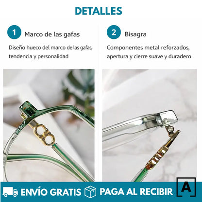 Gafas Vintage Anti Luz Azul Antifatiga