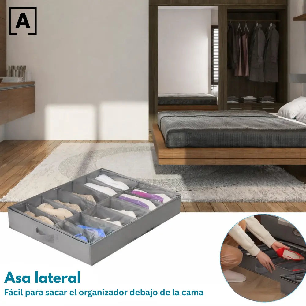 OrdenPro® Zapatera bajo Cama