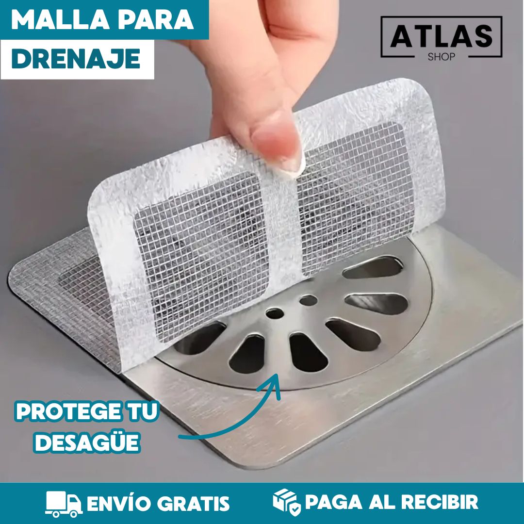 Set de Mallas Desechables para Drenaje💧